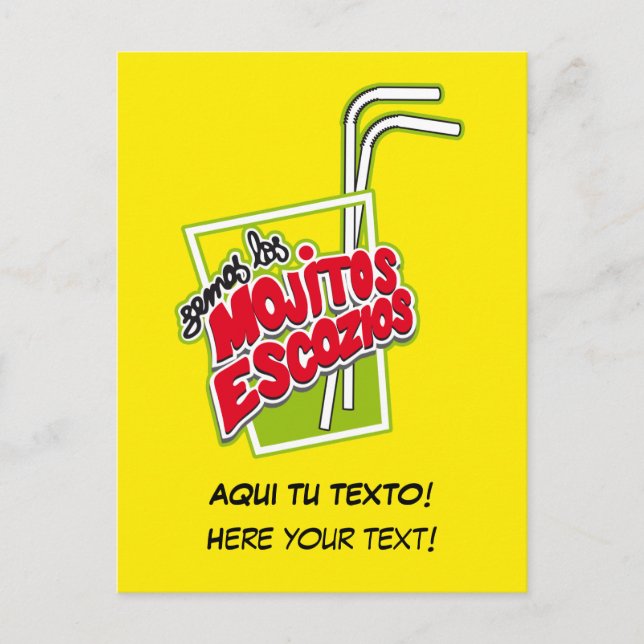 POSTAL MOJITOS ESCOZIOS (Anverso)