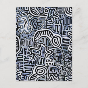 Postal Mola Ritual Chaman Peyote