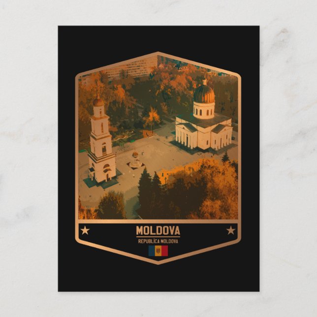 Postal Moldavia (Anverso)