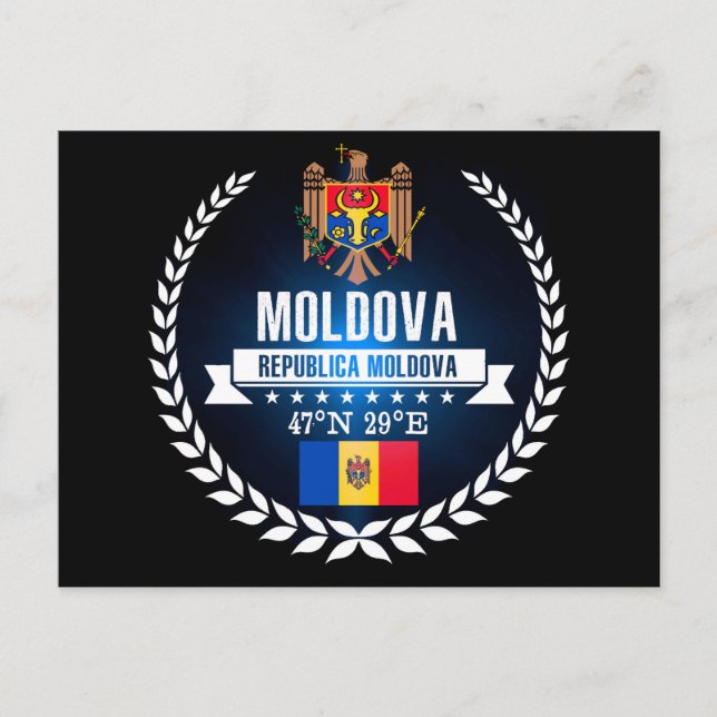 Postal Moldavia (Anverso)