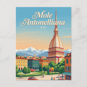 Postal Mole Antonelliana Italia