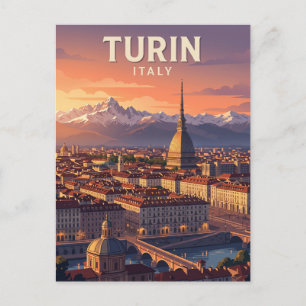 Postal Mole Antonelliana Italia
