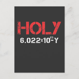 Postal Mole Carbon Chemistry Holy Moley Avogadro Science