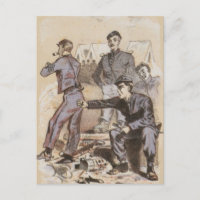 Molesta su vida en el café en el campo