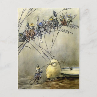 Postal "Molestar al Gnat" por A Duncan Carse