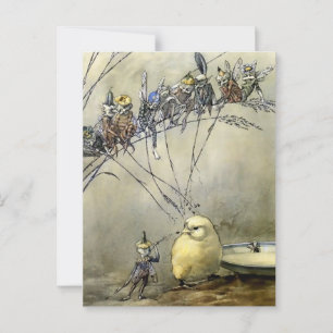 Postal "Molestar al Gnat" por A Duncan Carse