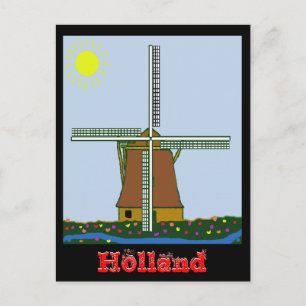 Postal molinillos de viento, Holanda, Holanda