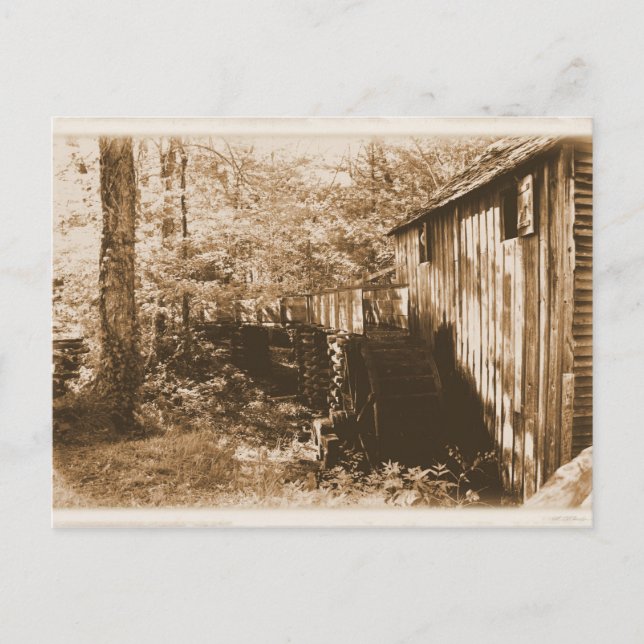 Postal Molino de cable (Anverso)