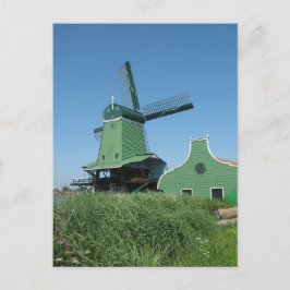 Postal Molino de sera en Holanda