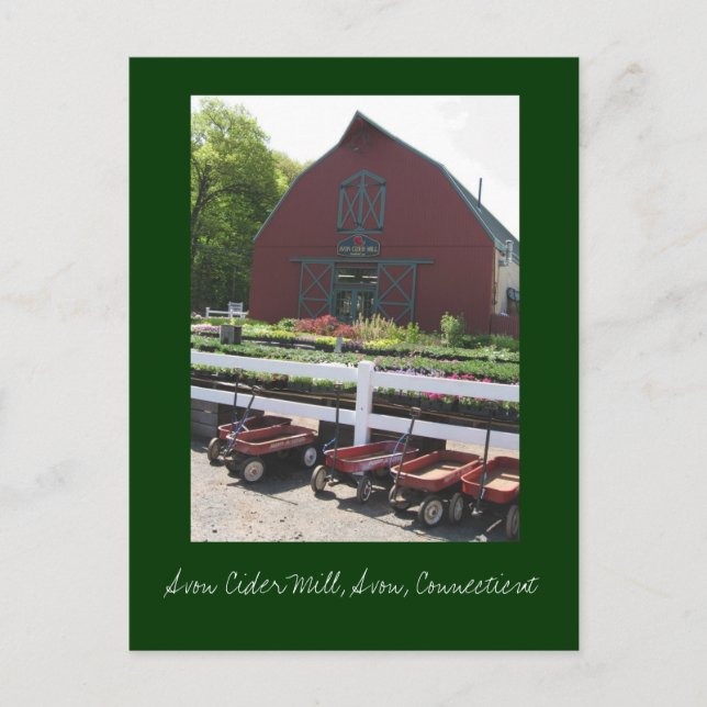 Postal Molino de sidra de Avon (Anverso)