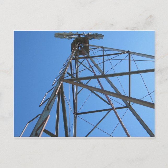 Postal Molino de viento (Anverso)