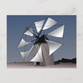 Postal molino de viento