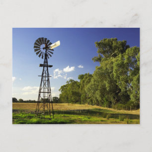 Postal Molino de viento cerca de Hume Highway, Victoria, 