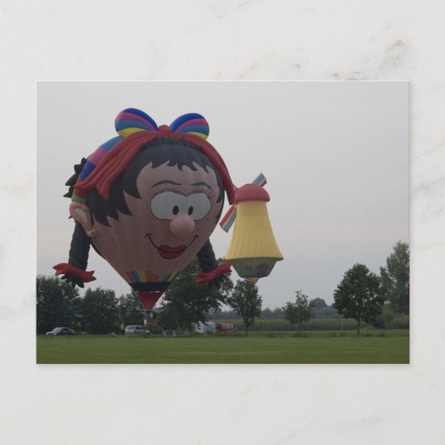 Postal Molino de viento chica especial (Anverso)