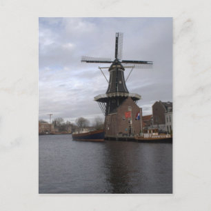 Postal Molino de viento De Adriaan, Haarlem