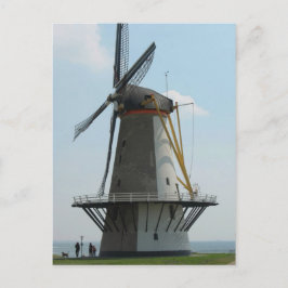 Postal Molino de viento de Holanda en Zelanda, los Países