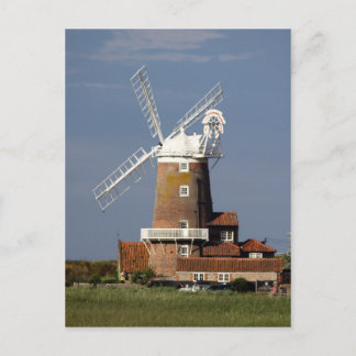 Postal Molino de viento en Cley, Norfolk del norte