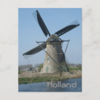 Molino de viento holandés