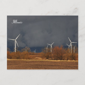 Postal Molinoes de viento de Illinois