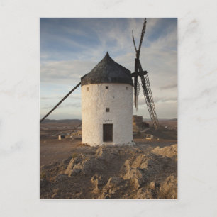 Postal Molinos de viento antiguos de La Mancha, Consuegra