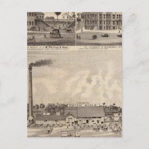 Postal Molinos y astilleros de Minnesota