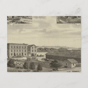 Postal Molinos y residencias de Kansas