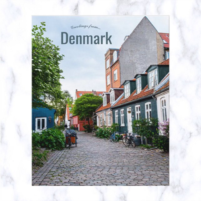 Postal Møllestien Aarhus Dinamarca (Subido por el creador)