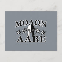 Molon Labe Guerrero Espartano 5 estrellas Blanco N