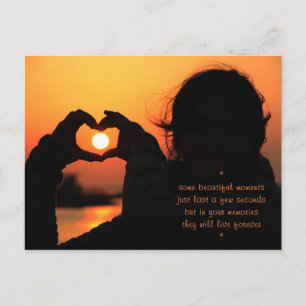 Postal Momentos especiales - Amor