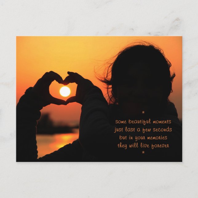 Postal Momentos especiales - Amor (Anverso)