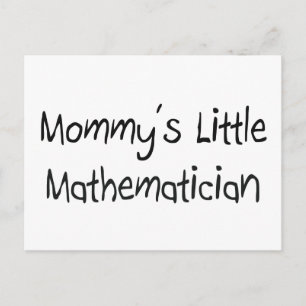Postal Mommys Little Mathematician