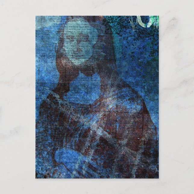 Postal Mona Blues (Anverso)