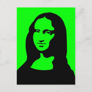 Postal Mona colorida