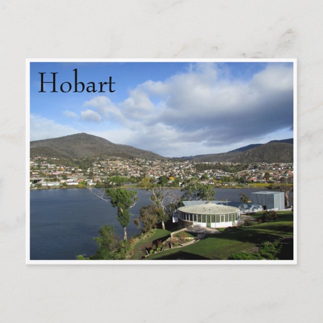 Postal mona derwent hobart (Anverso)
