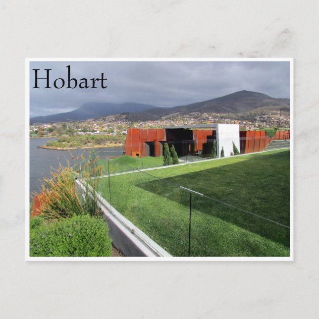 Postal mona hobart gray (Anverso)
