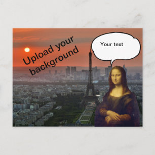 Postal Mona Lisa