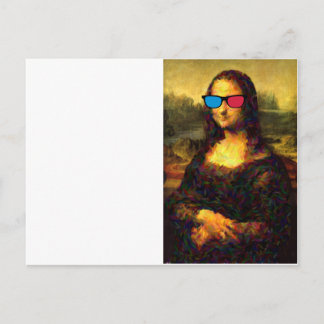 Postal mona lisa