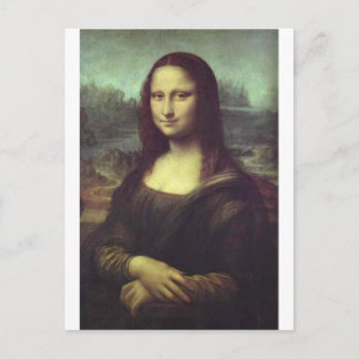 Postal Mona Lisa