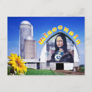 Postal Mona Lisa Barn