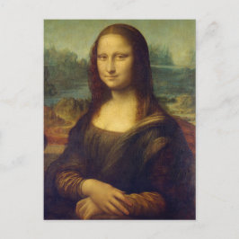 Postal Mona Lisa by Leonardo Da Vinci