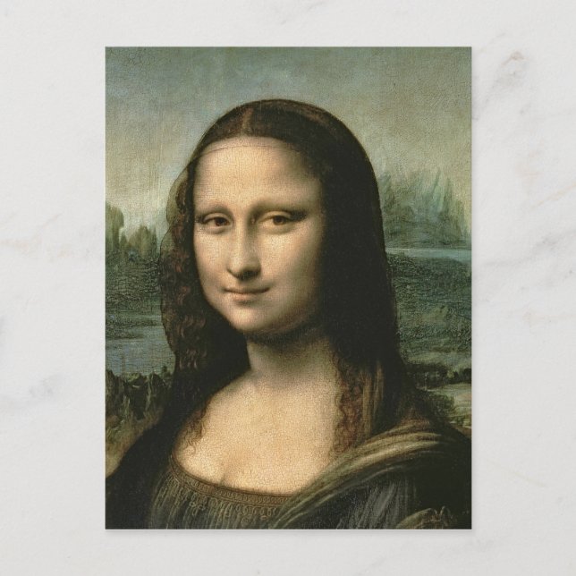 Postal Mona Lisa, c.1503-6 (Anverso)