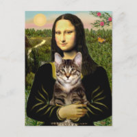 Mona Lisa - Gato del tigre de Tabby Marrón