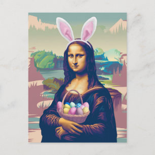 Postal Mona Lisa Pascua