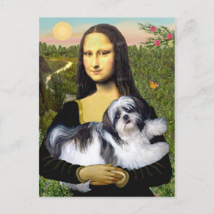 Postal Mona Lisa - Shih Tzu (A-vd)