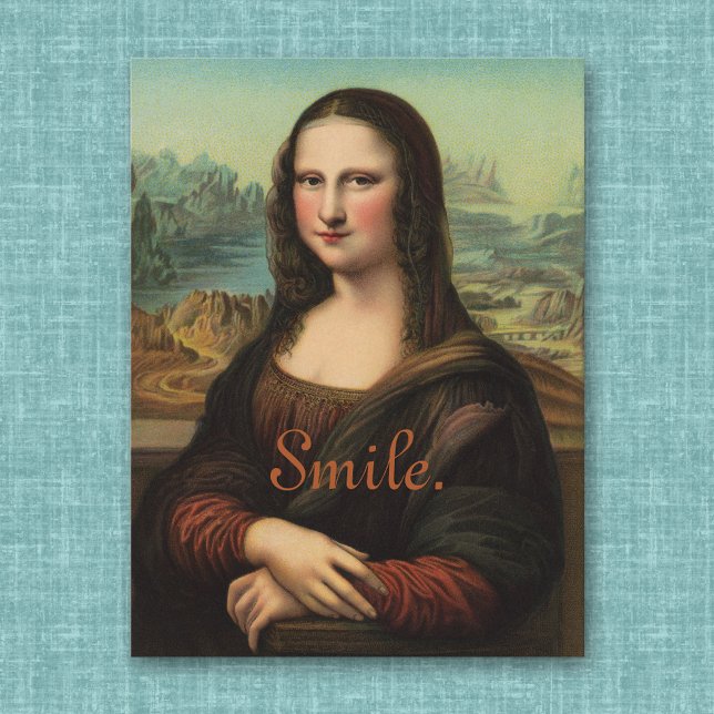 Postal Mona Lisa Smile (Subido por el creador)