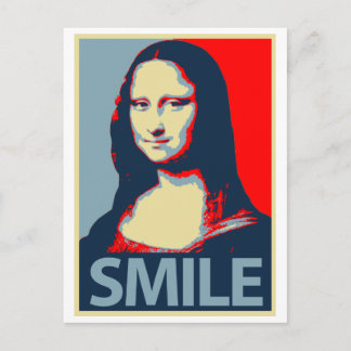 Postal Mona Lisa Smile