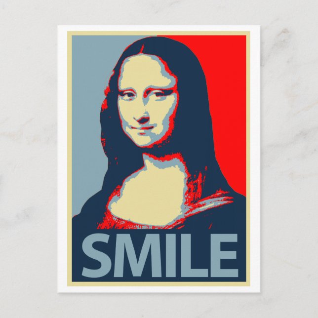 Postal Mona Lisa Smile (Anverso)