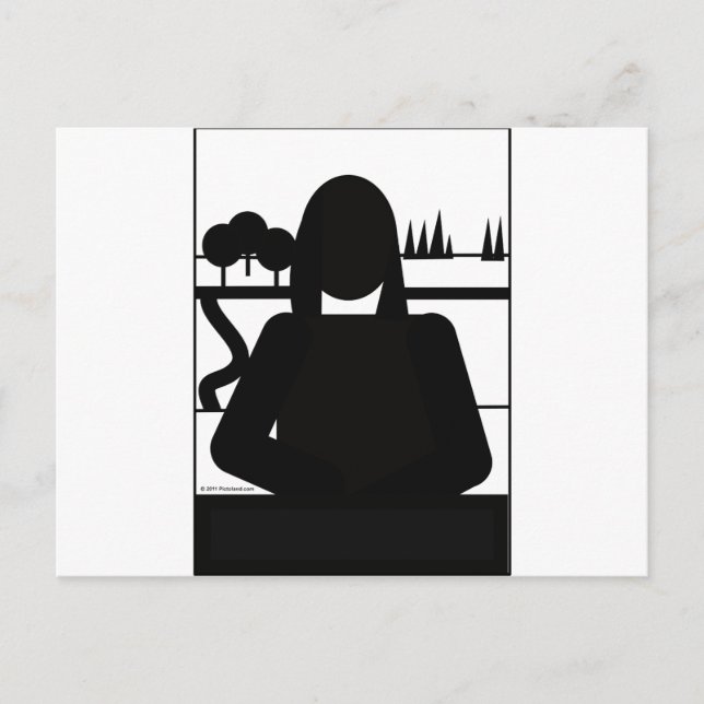 Postal Mona Picto (Anverso)