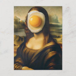 Postal Mona Sunnyside Up Funny