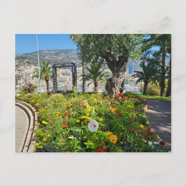 Postal Mónaco (Anverso)